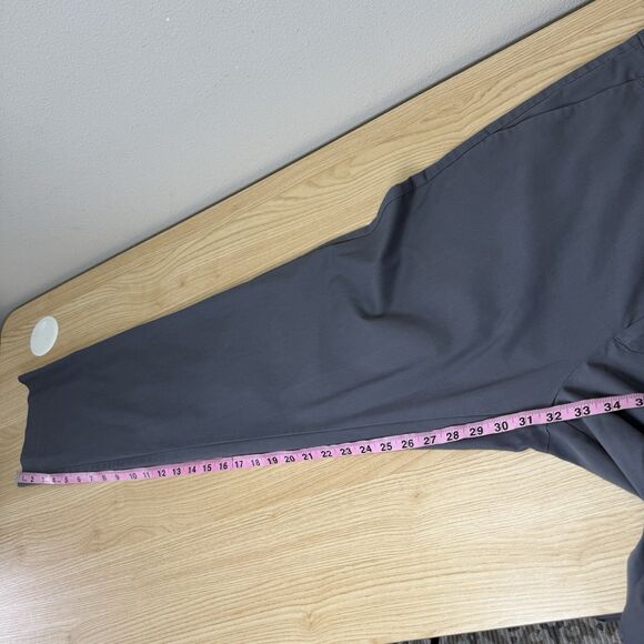 Bonobos Athletic Drawstring Pants Mens 36x32 Gray 3XDry Chino Golf Straight Leg - Picture 8 of 9